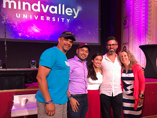 At Mindvalley U with Rich Litvin Ajit and Neeta At Mindvalley U with Rich Litvin Ajit and Neeta